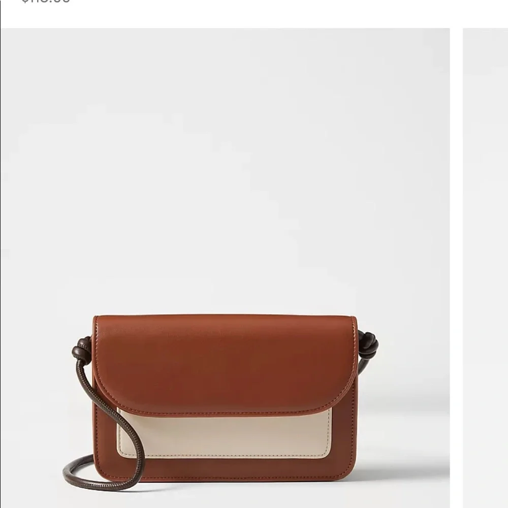 Ann Taylor Colorblock Crossbody Bag NWT - Picture 6 of 6